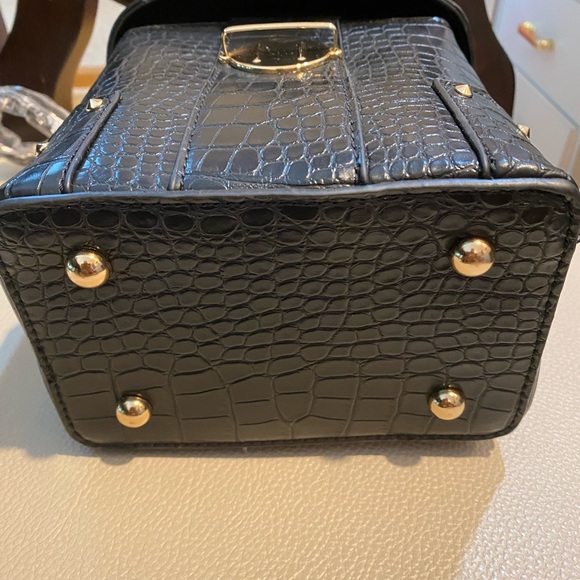 Croco bag black - Picture 4 of 7